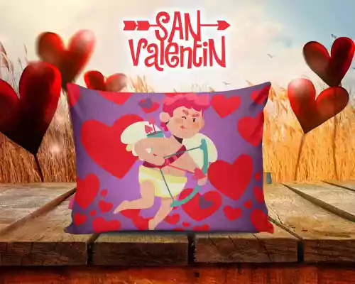 vectores plantilas SAN VALENTIN,FESTEJO,FESTIVIDAD,AMOR,DUOS,COJINES,CARICATURA,DISNEY,